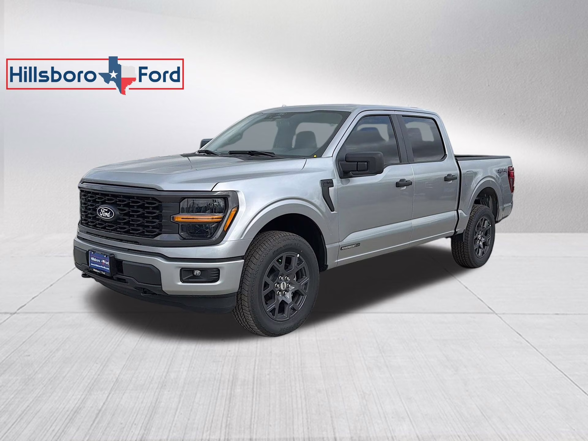 2026 Iconic Silver Metallic Ford F-150 STX 4X4 Truck