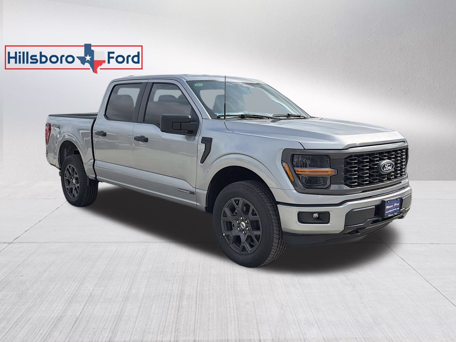 2026 Iconic Silver Metallic Ford F-150 STX 4X4 Truck