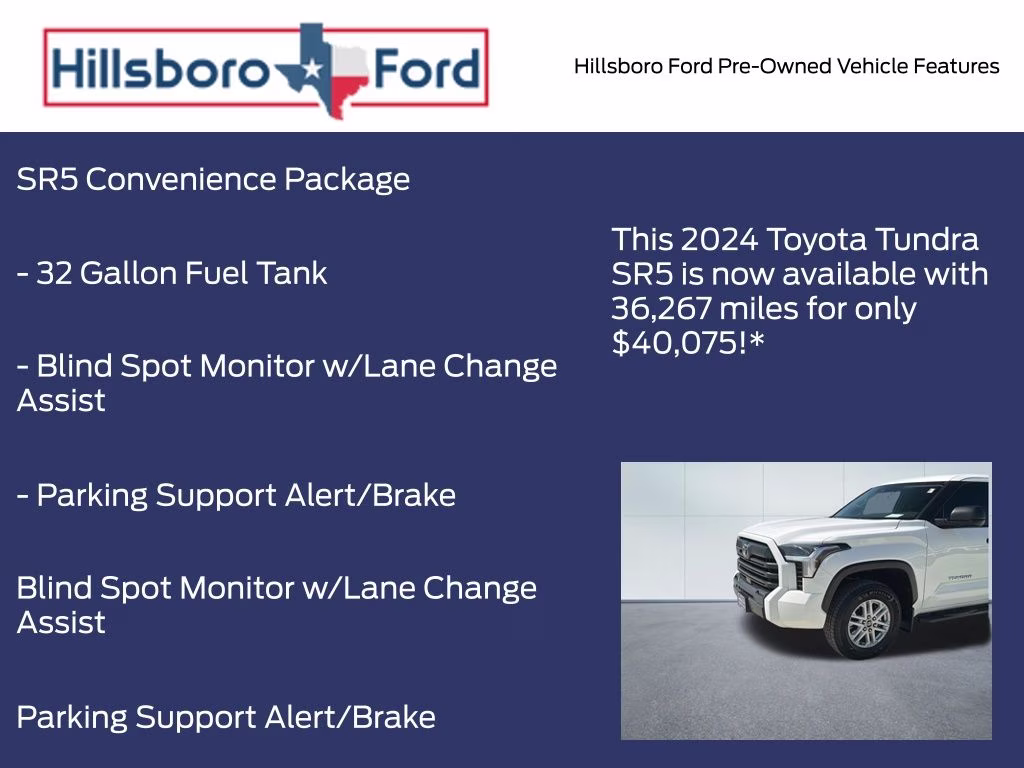2024 Ice Cap Toyota Tundra SR5 4X4 Truck