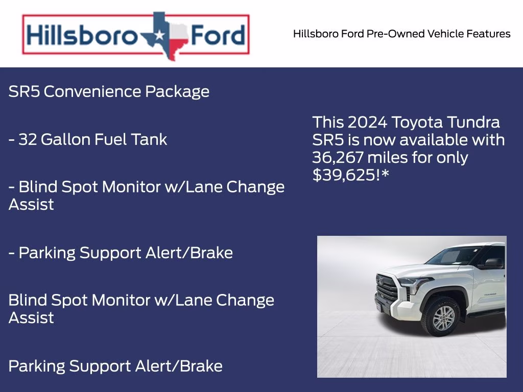 2024 Ice Cap Toyota Tundra SR5 4X4 Truck