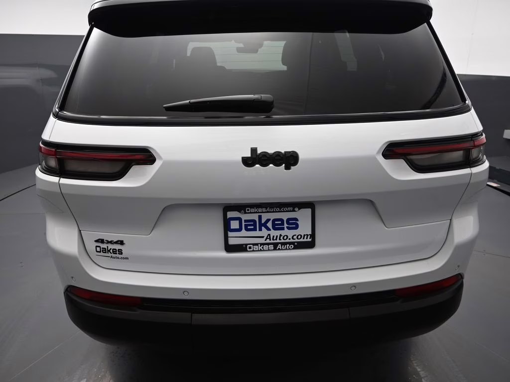 2025 Bright White Clearcoat Jeep Grand Cherokee L Altitude X 4X4 SUV