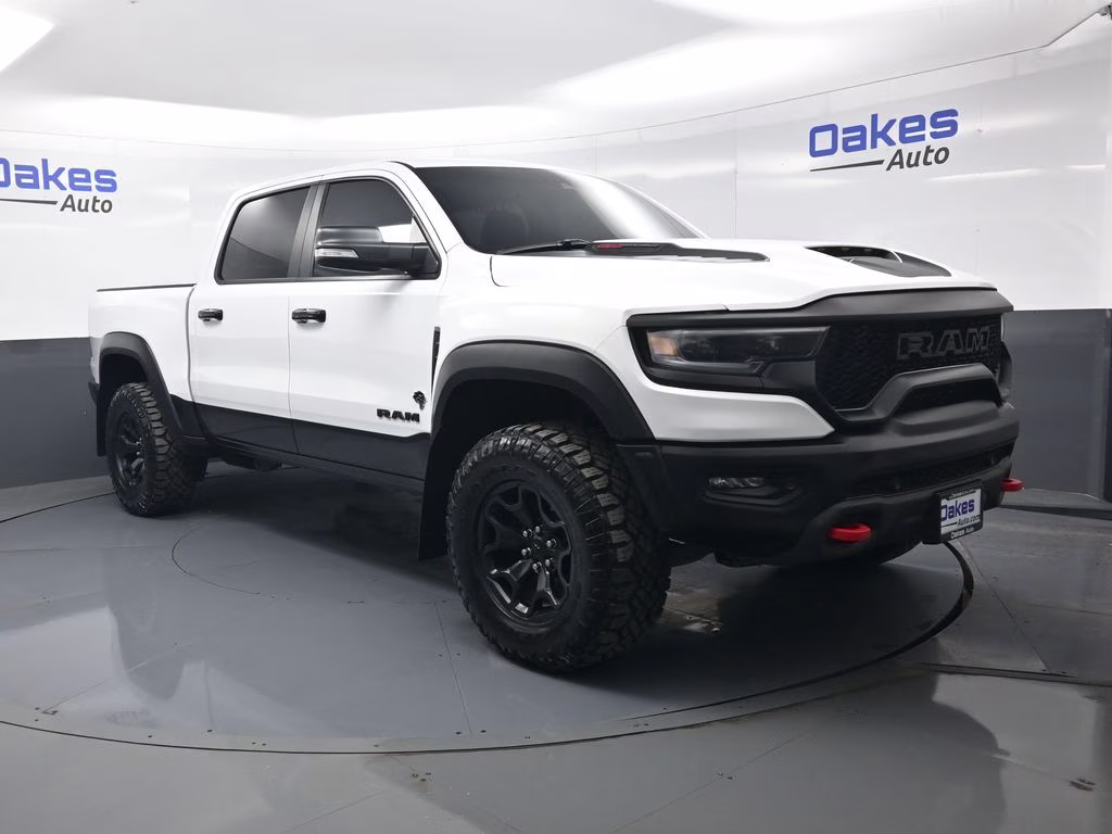 2021 Bright White Clearcoat Ram 1500 TRX 4X4 Truck