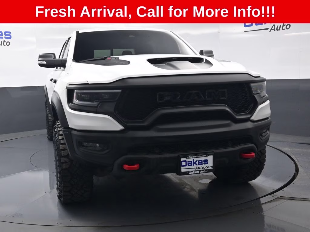 2021 Bright White Clearcoat Ram 1500 TRX 4X4 Truck