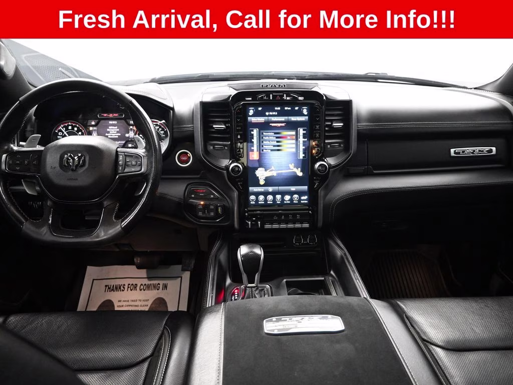 2021 Bright White Clearcoat Ram 1500 TRX 4X4 Truck