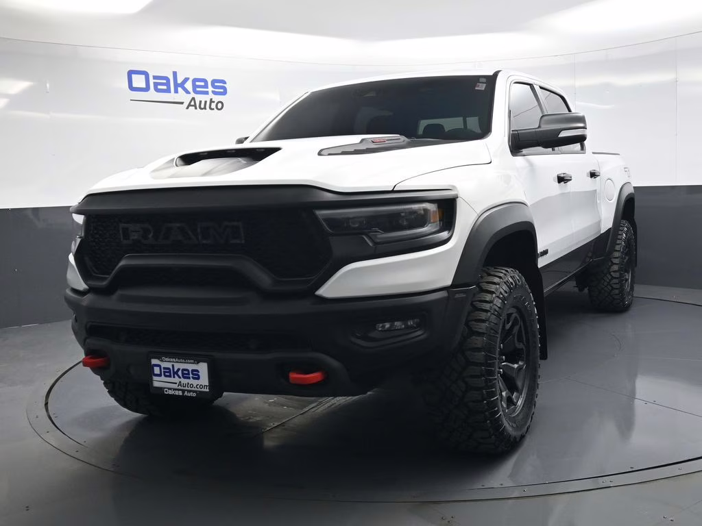 2021 Bright White Clearcoat Ram 1500 TRX 4X4 Truck