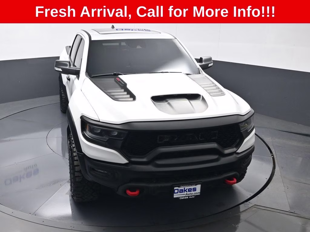 2021 Bright White Clearcoat Ram 1500 TRX 4X4 Truck
