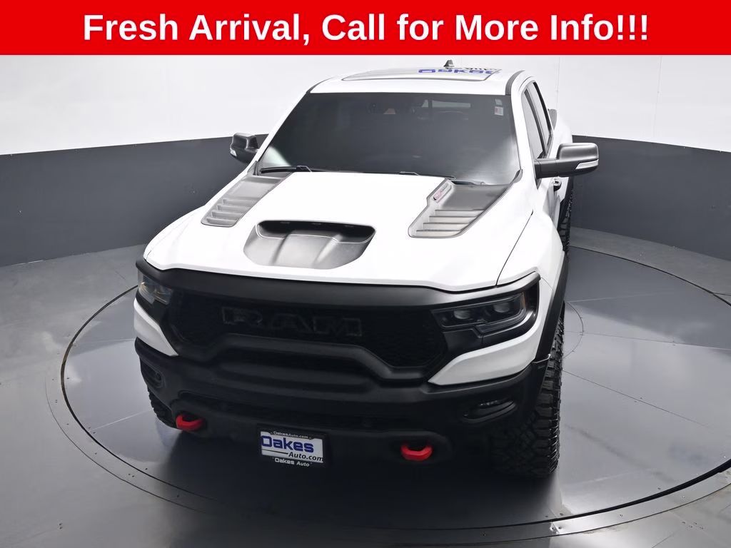 2021 Bright White Clearcoat Ram 1500 TRX 4X4 Truck