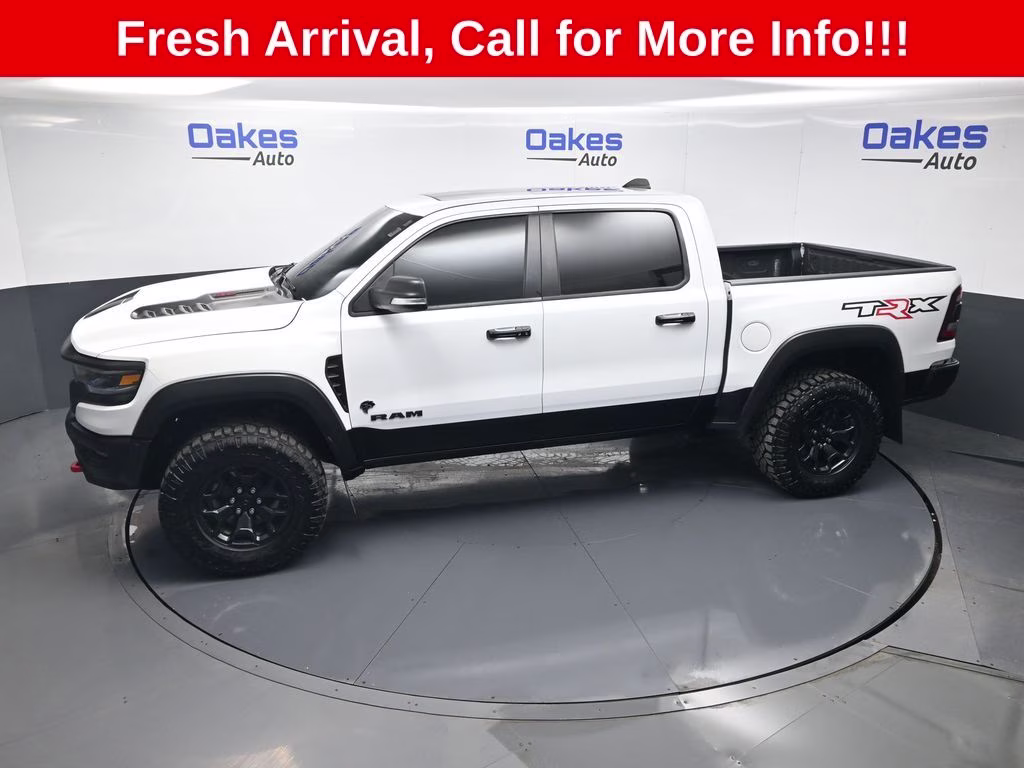 2021 Bright White Clearcoat Ram 1500 TRX 4X4 Truck