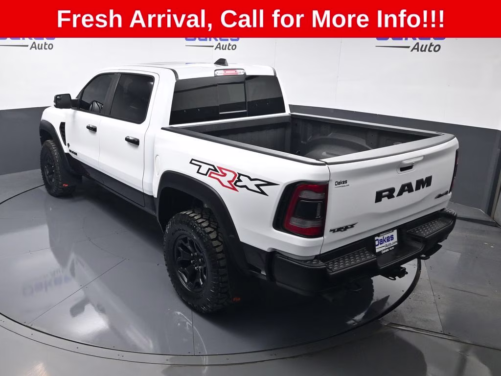 2021 Bright White Clearcoat Ram 1500 TRX 4X4 Truck