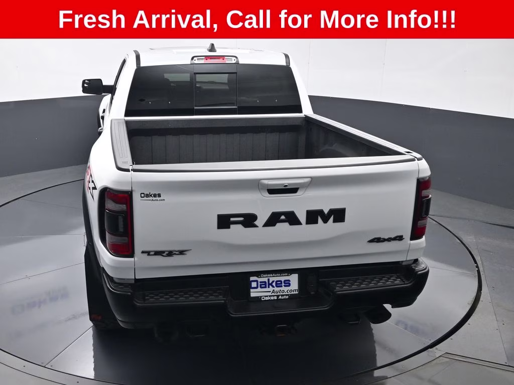 2021 Bright White Clearcoat Ram 1500 TRX 4X4 Truck