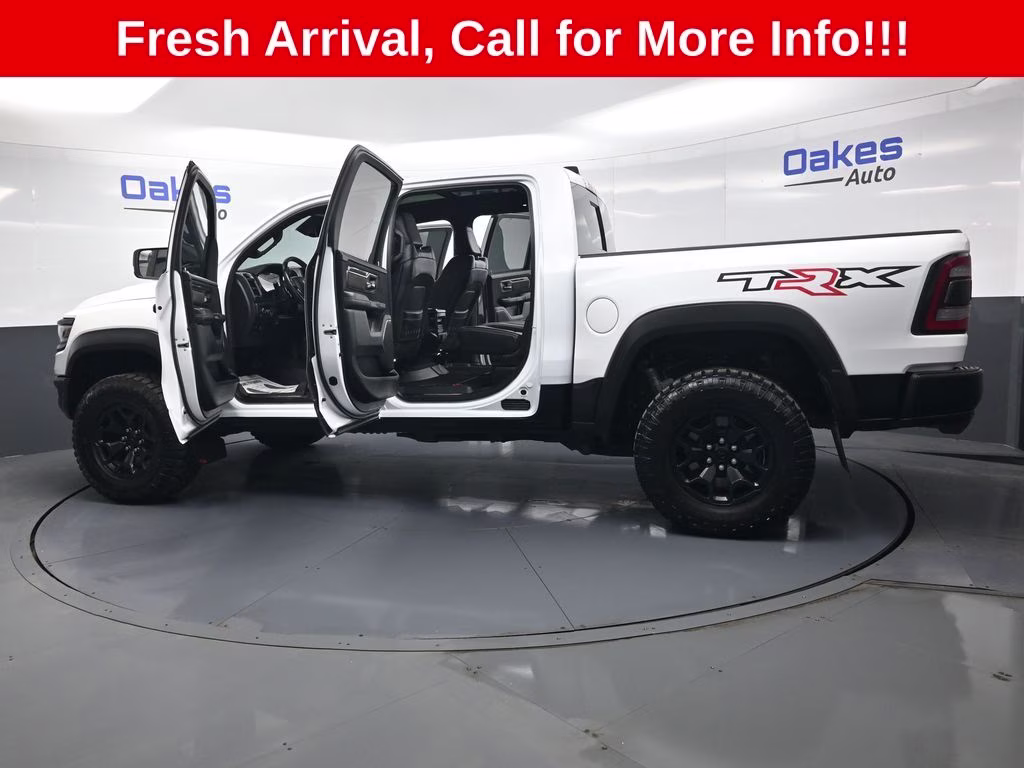 2021 Bright White Clearcoat Ram 1500 TRX 4X4 Truck