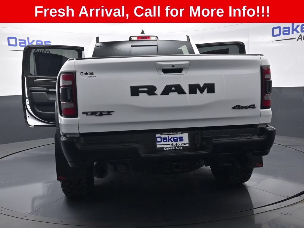 2021 Bright White Clearcoat Ram 1500 TRX 4X4 Truck