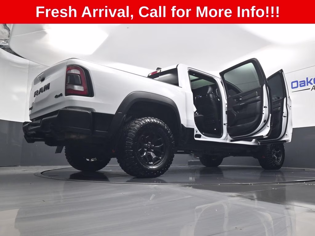 2021 Bright White Clearcoat Ram 1500 TRX 4X4 Truck