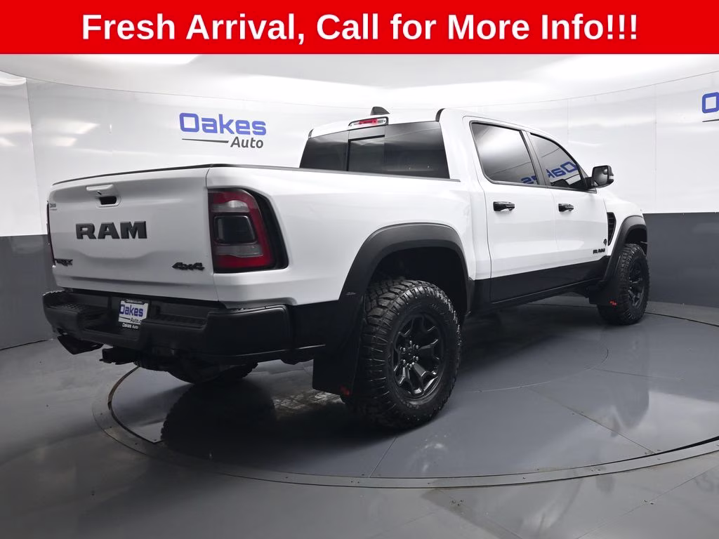 2021 Bright White Clearcoat Ram 1500 TRX 4X4 Truck