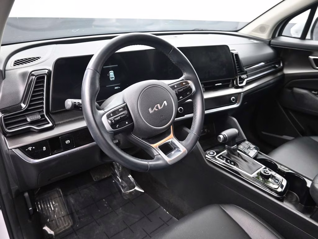 2024 Glacial White Pearl Kia Sportage EX AWD SUV