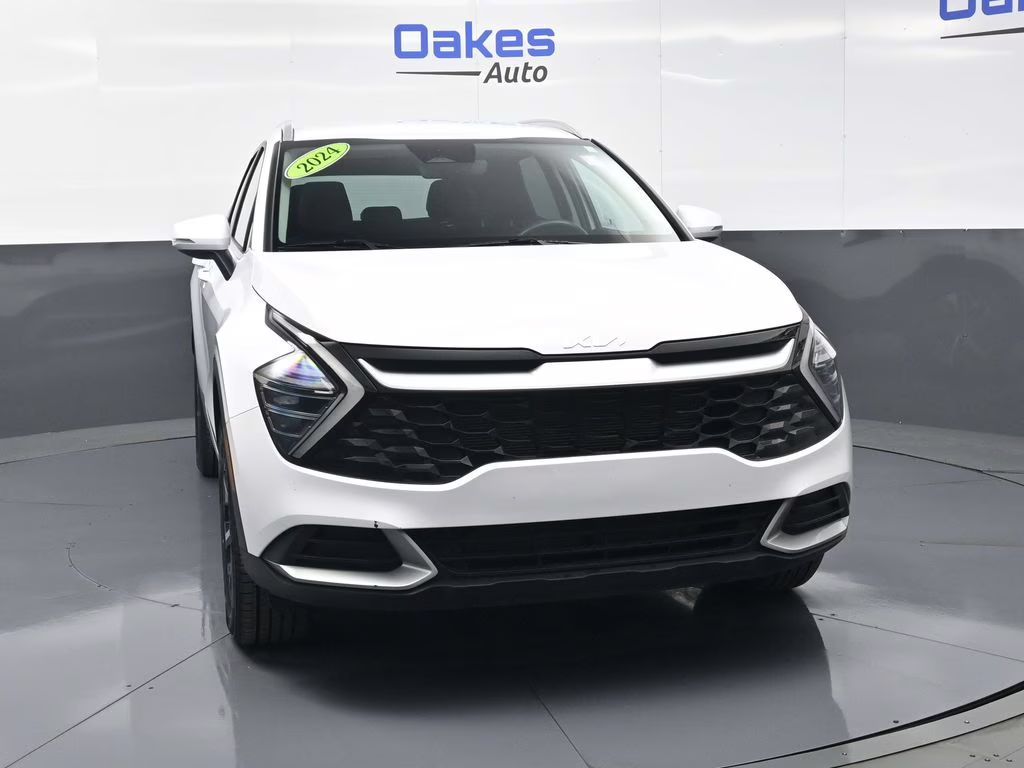 2024 Glacial White Pearl Kia Sportage EX AWD SUV