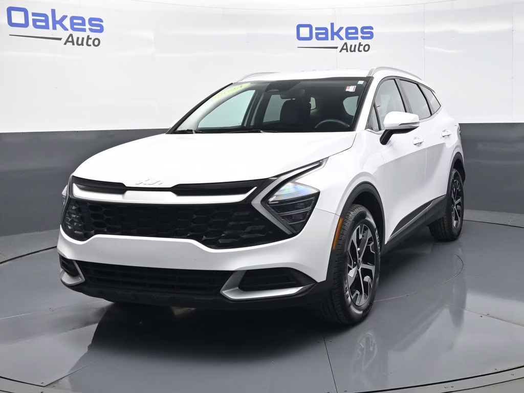 2024 Glacial White Pearl Kia Sportage EX AWD SUV