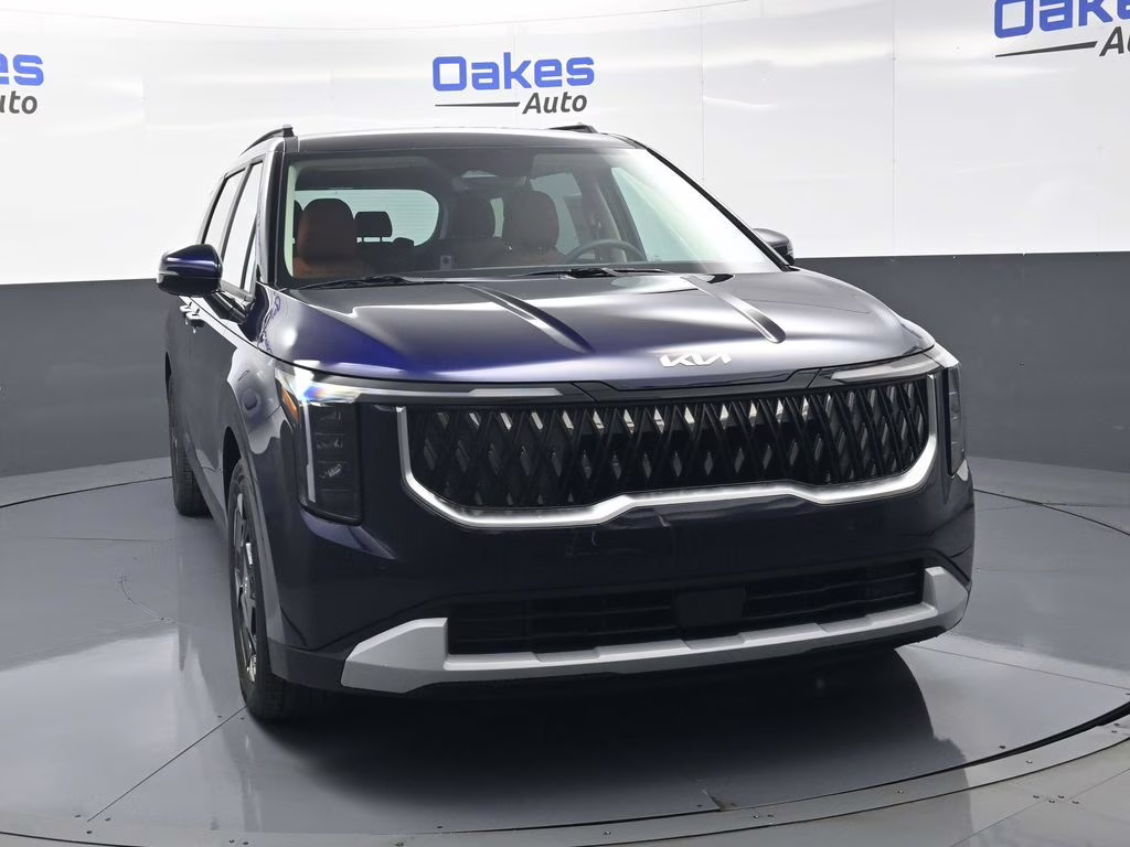 2026 Deep Chroma Blue Kia Carnival EX FWD Van