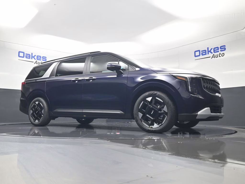 2026 Deep Chroma Blue Kia Carnival EX FWD Van