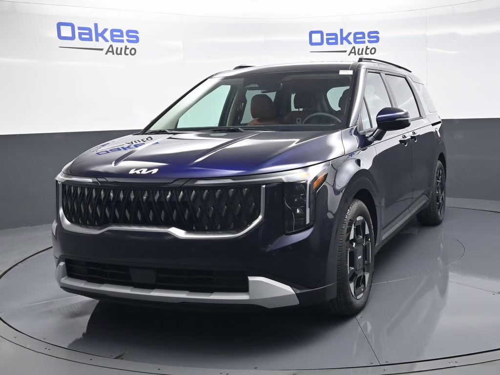 2026 Deep Chroma Blue Kia Carnival EX FWD Van