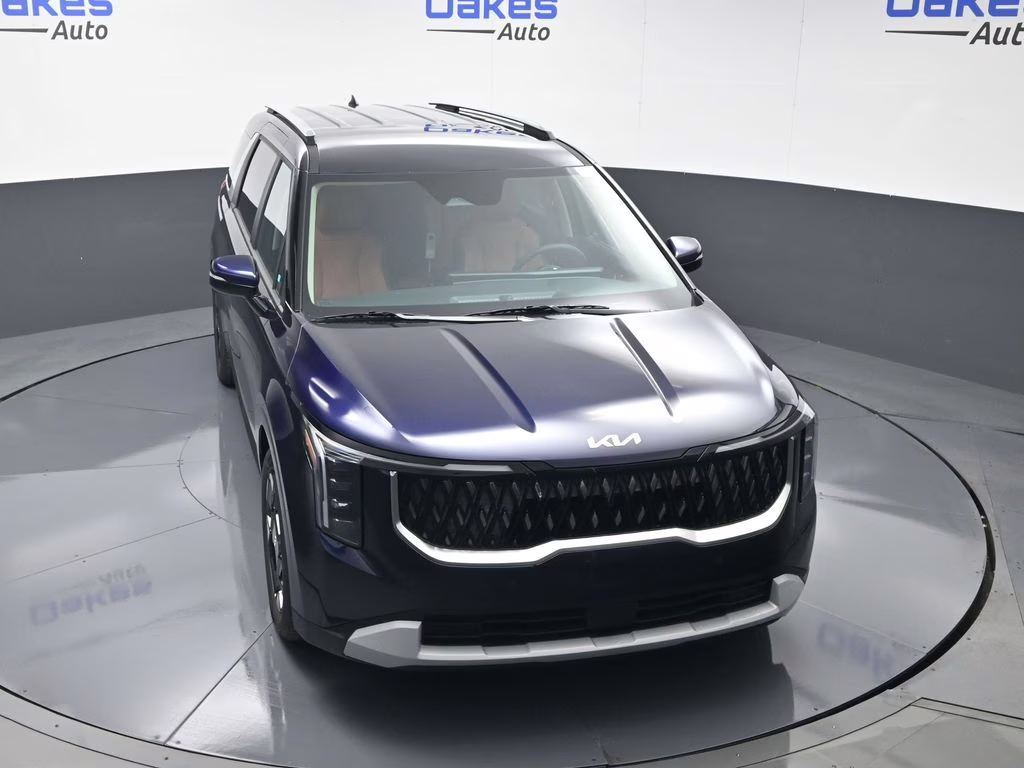 2026 Deep Chroma Blue Kia Carnival EX FWD Van