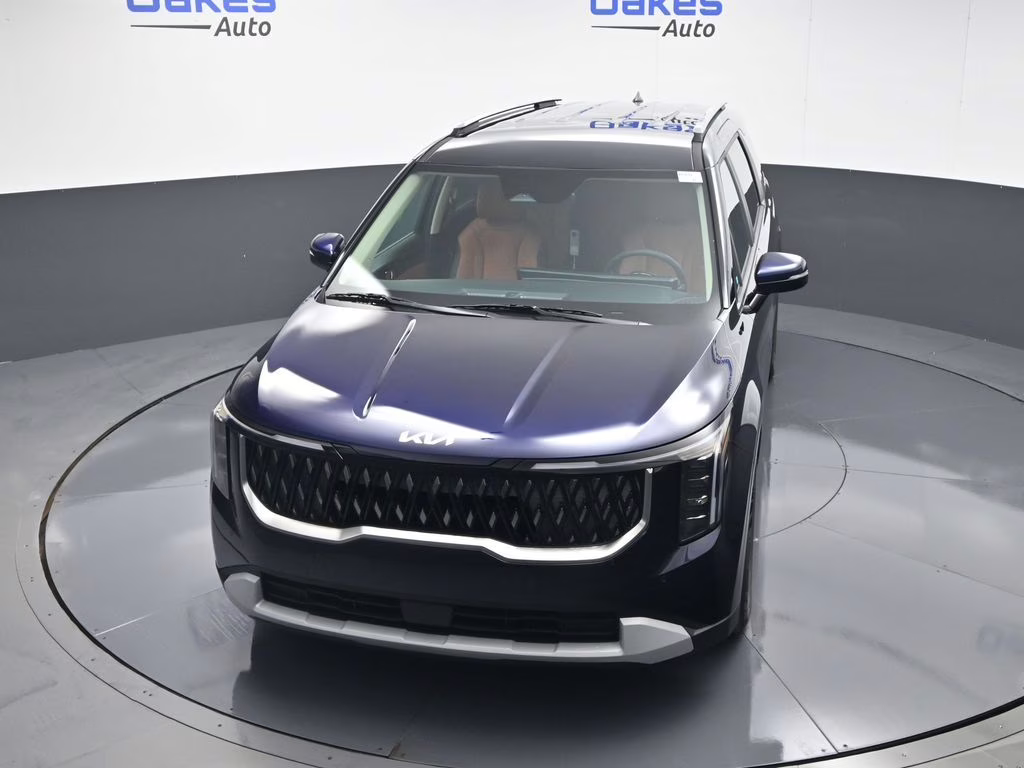 2026 Deep Chroma Blue Kia Carnival EX FWD Van