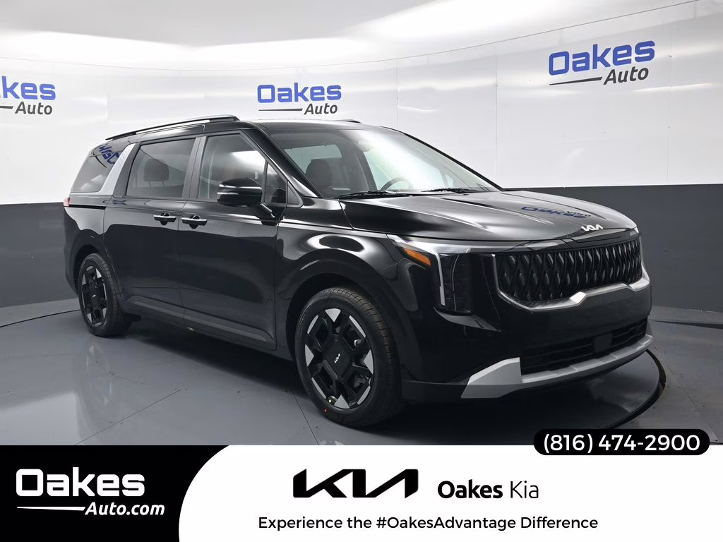 2026 Aurora Black Pearl Kia Carnival EX FWD Van