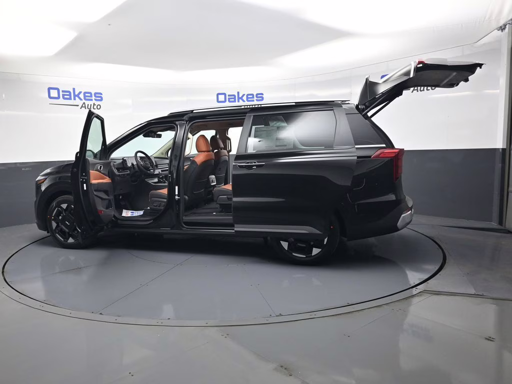 2026 Aurora Black Pearl Kia Carnival EX FWD Van