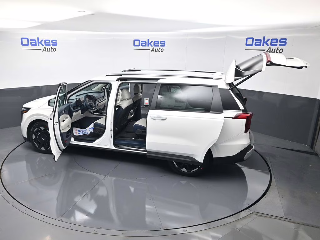 2026 Snow White Pearl Kia Carnival EX FWD Van