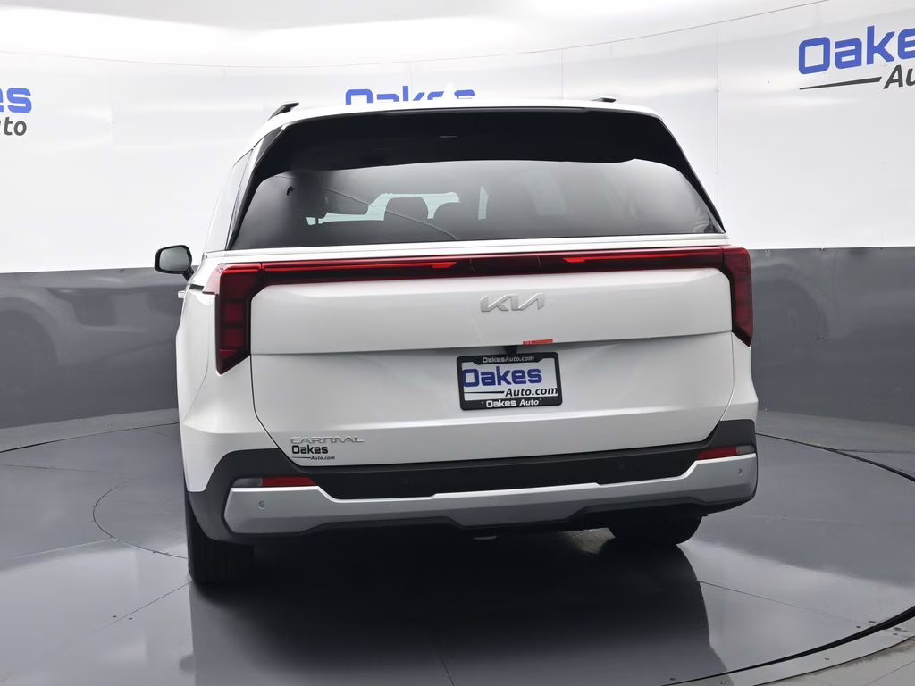 2026 Snow White Pearl Kia Carnival EX FWD Van