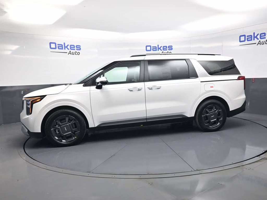 2026 Snow White Pearl Kia Carnival Hybrid EX FWD Van