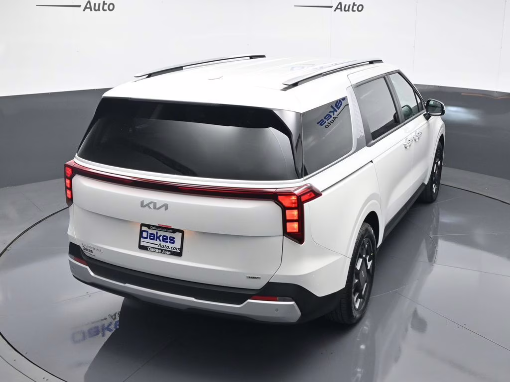 2026 Snow White Pearl Kia Carnival Hybrid EX FWD Van