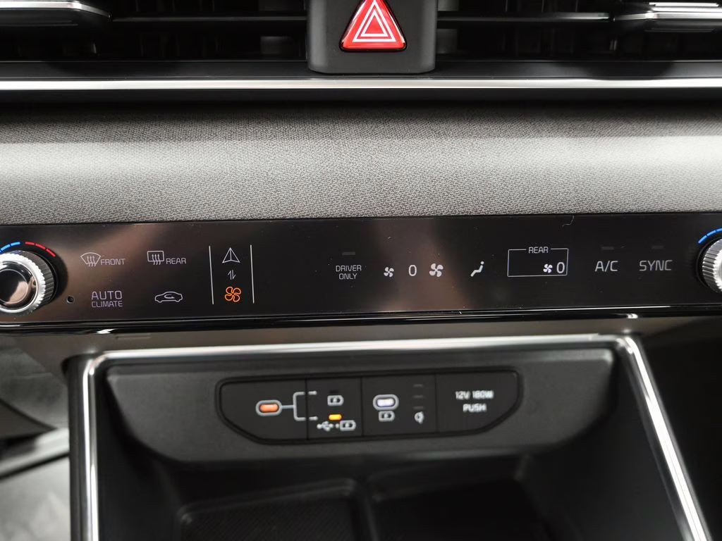 2026 Flare Red Kia Carnival Hybrid EX FWD Van