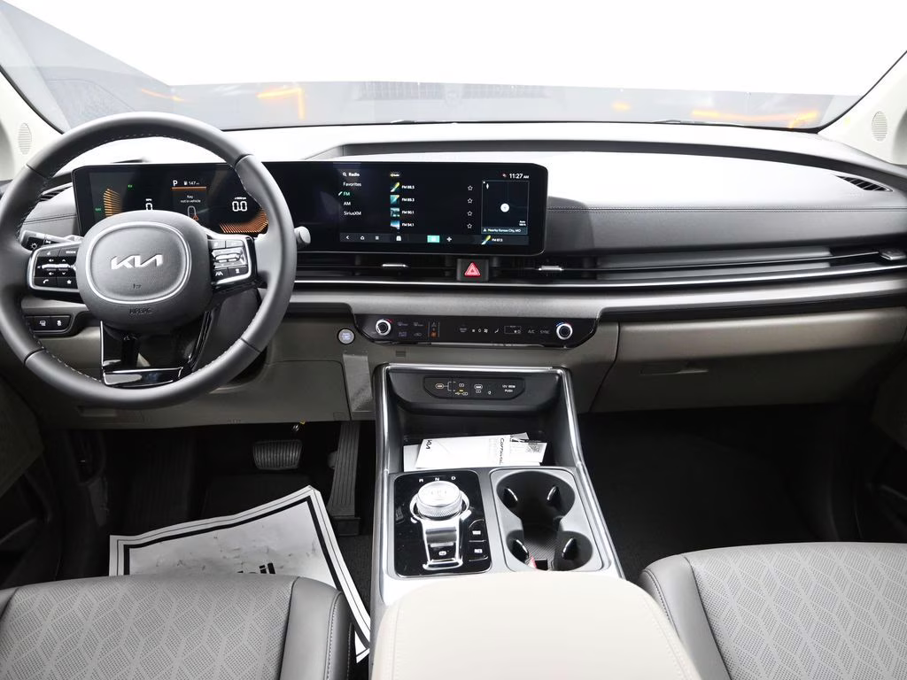 2026 Flare Red Kia Carnival Hybrid EX FWD Van