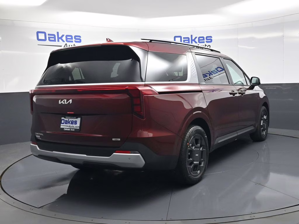 2026 Flare Red Kia Carnival Hybrid EX FWD Van