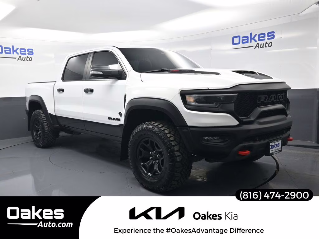 2021 Bright White Clearcoat Ram 1500 TRX 4X4 Truck