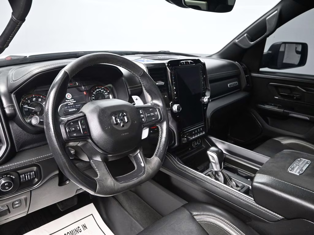 2021 Bright White Clearcoat Ram 1500 TRX 4X4 Truck