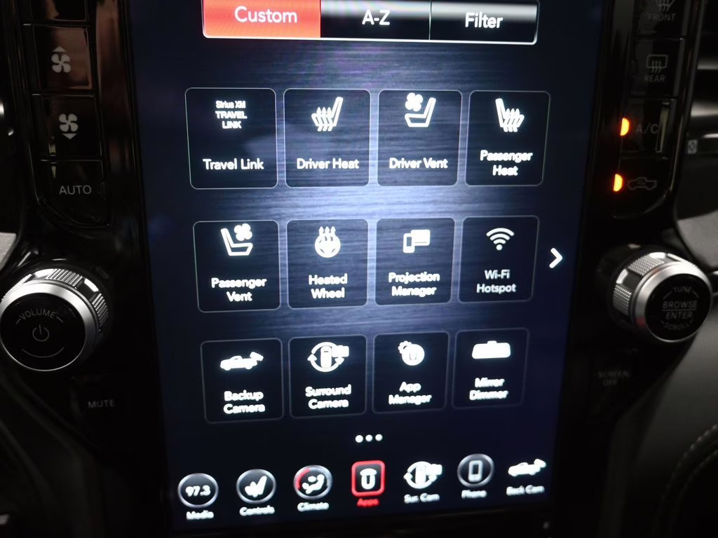 2021 Bright White Clearcoat Ram 1500 TRX 4X4 Truck