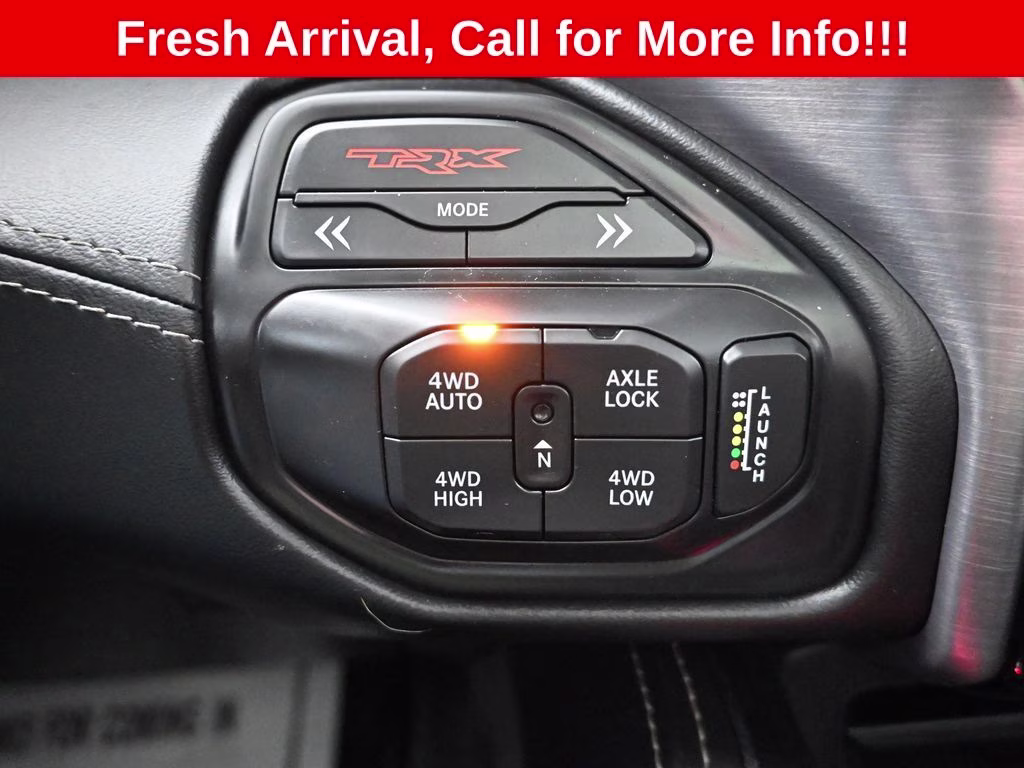 2021 Bright White Clearcoat Ram 1500 TRX 4X4 Truck