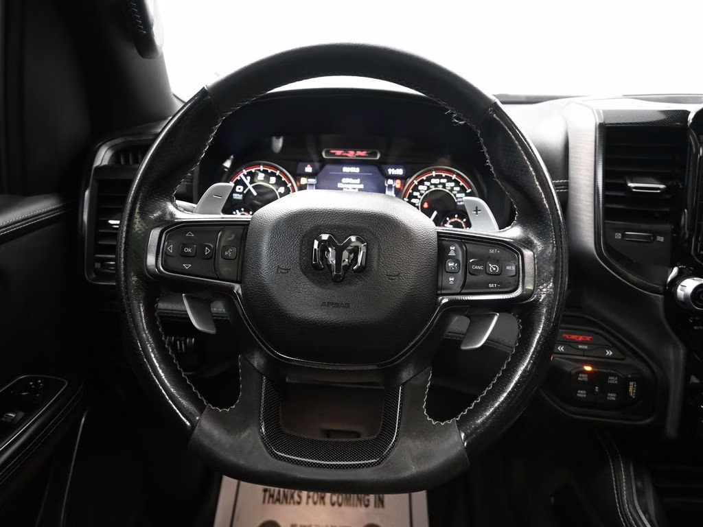 2021 Bright White Clearcoat Ram 1500 TRX 4X4 Truck