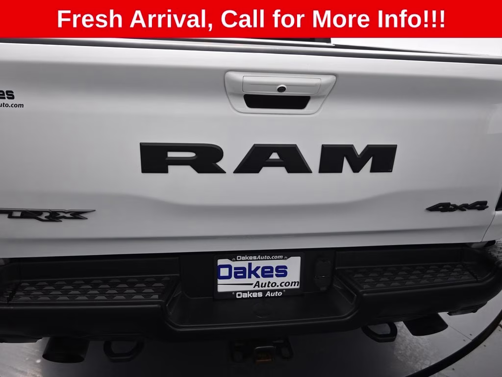 2021 Bright White Clearcoat Ram 1500 TRX 4X4 Truck
