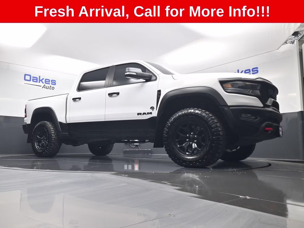 2021 Bright White Clearcoat Ram 1500 TRX 4X4 Truck