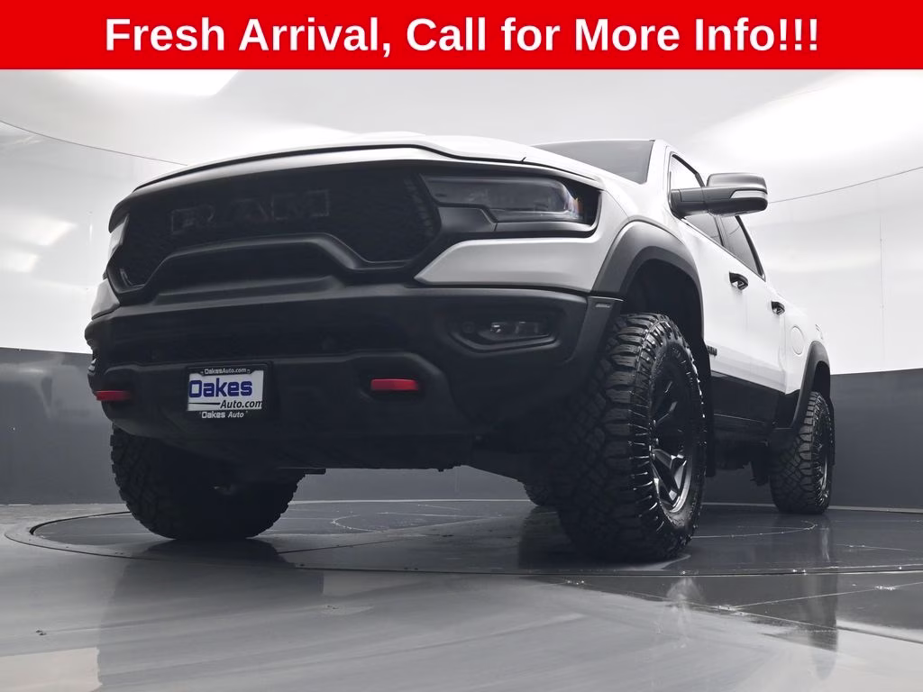 2021 Bright White Clearcoat Ram 1500 TRX 4X4 Truck