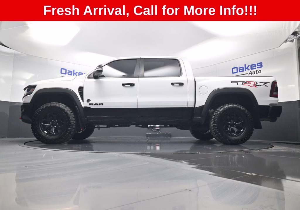 2021 Bright White Clearcoat Ram 1500 TRX 4X4 Truck