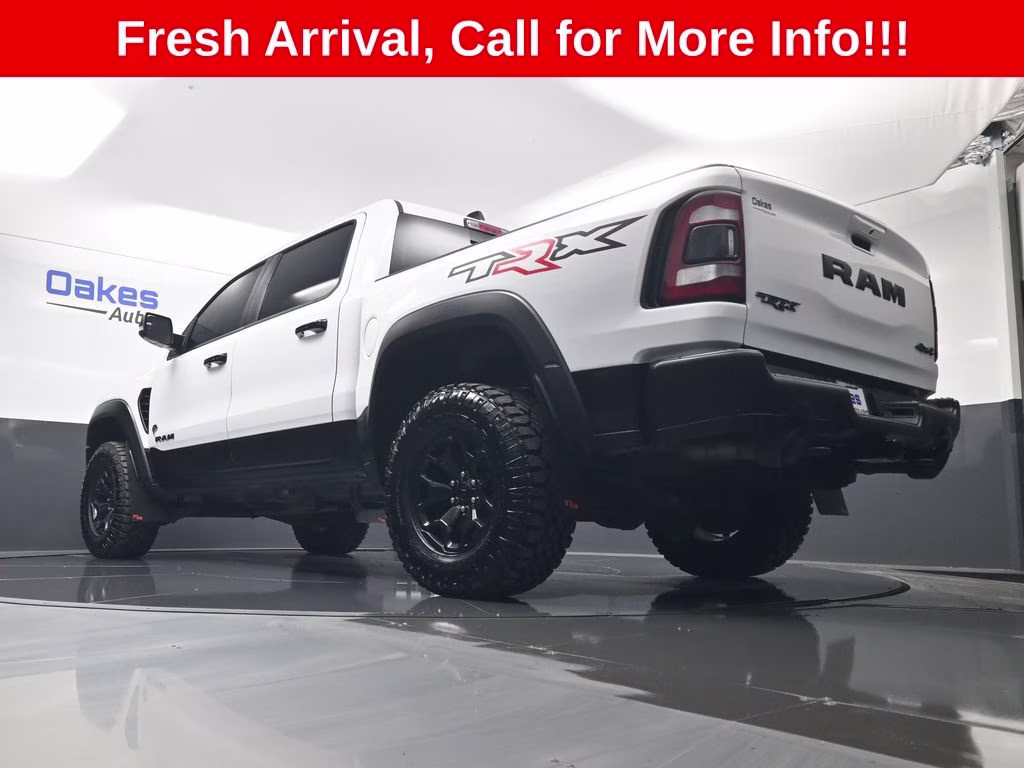 2021 Bright White Clearcoat Ram 1500 TRX 4X4 Truck