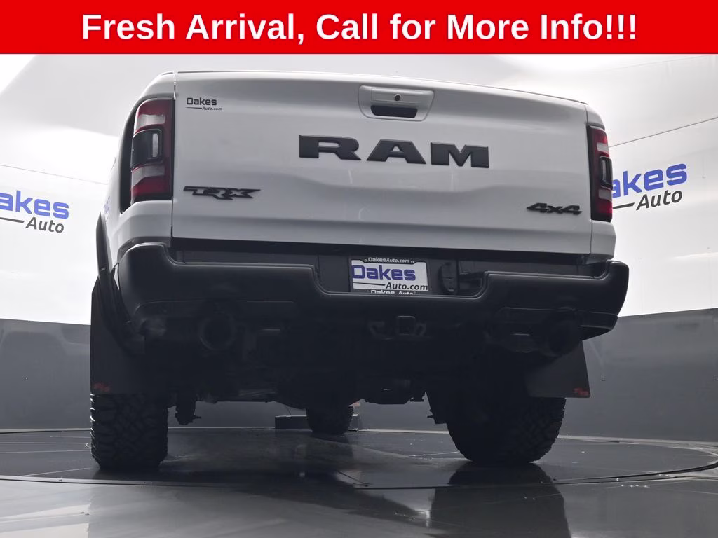 2021 Bright White Clearcoat Ram 1500 TRX 4X4 Truck