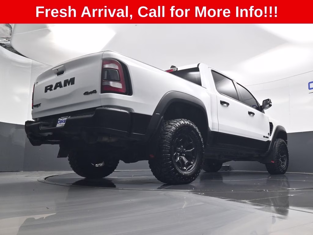 2021 Bright White Clearcoat Ram 1500 TRX 4X4 Truck