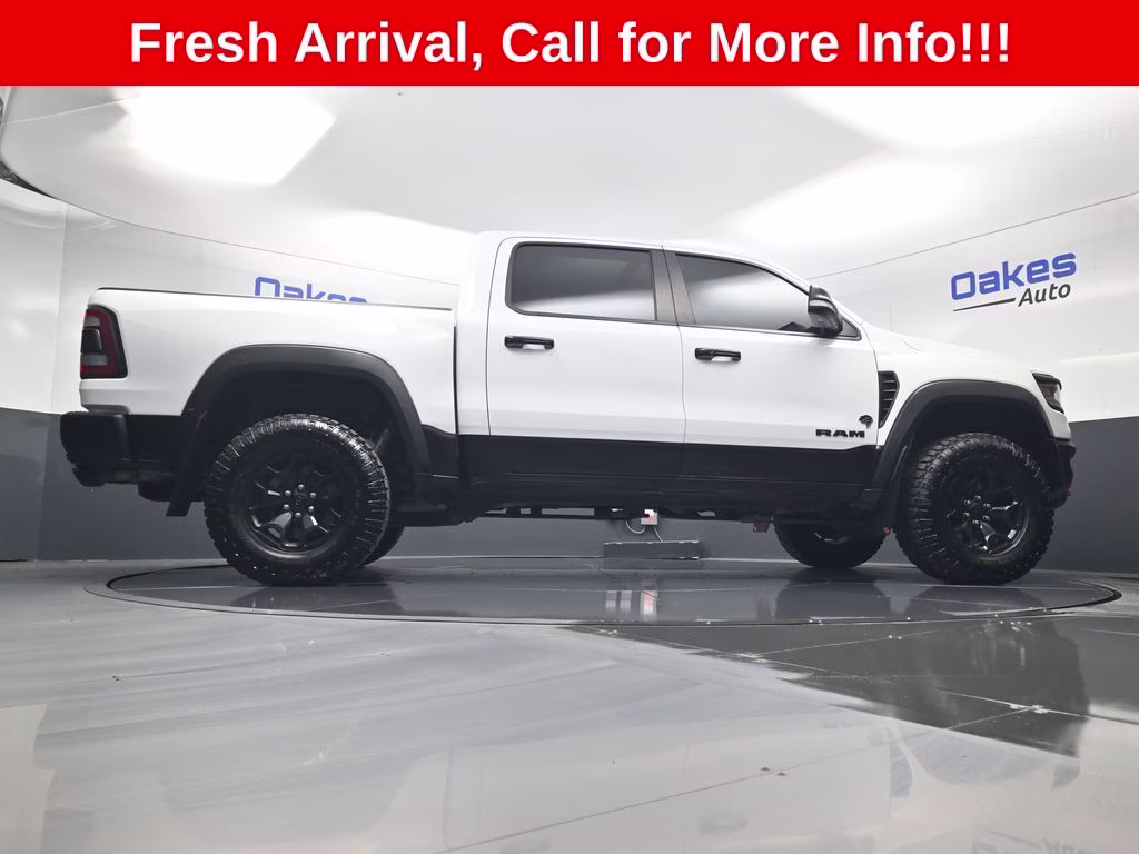 2021 Bright White Clearcoat Ram 1500 TRX 4X4 Truck