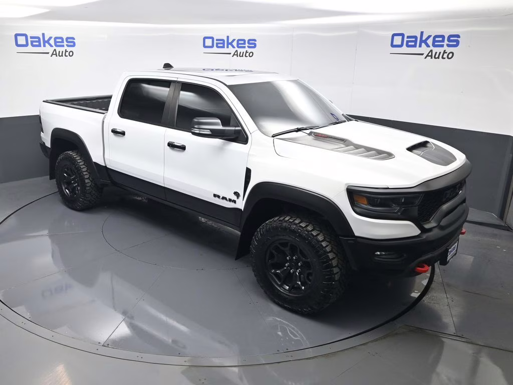 2021 Bright White Clearcoat Ram 1500 TRX 4X4 Truck