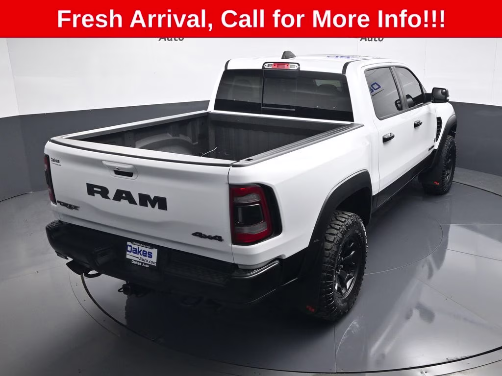 2021 Bright White Clearcoat Ram 1500 TRX 4X4 Truck